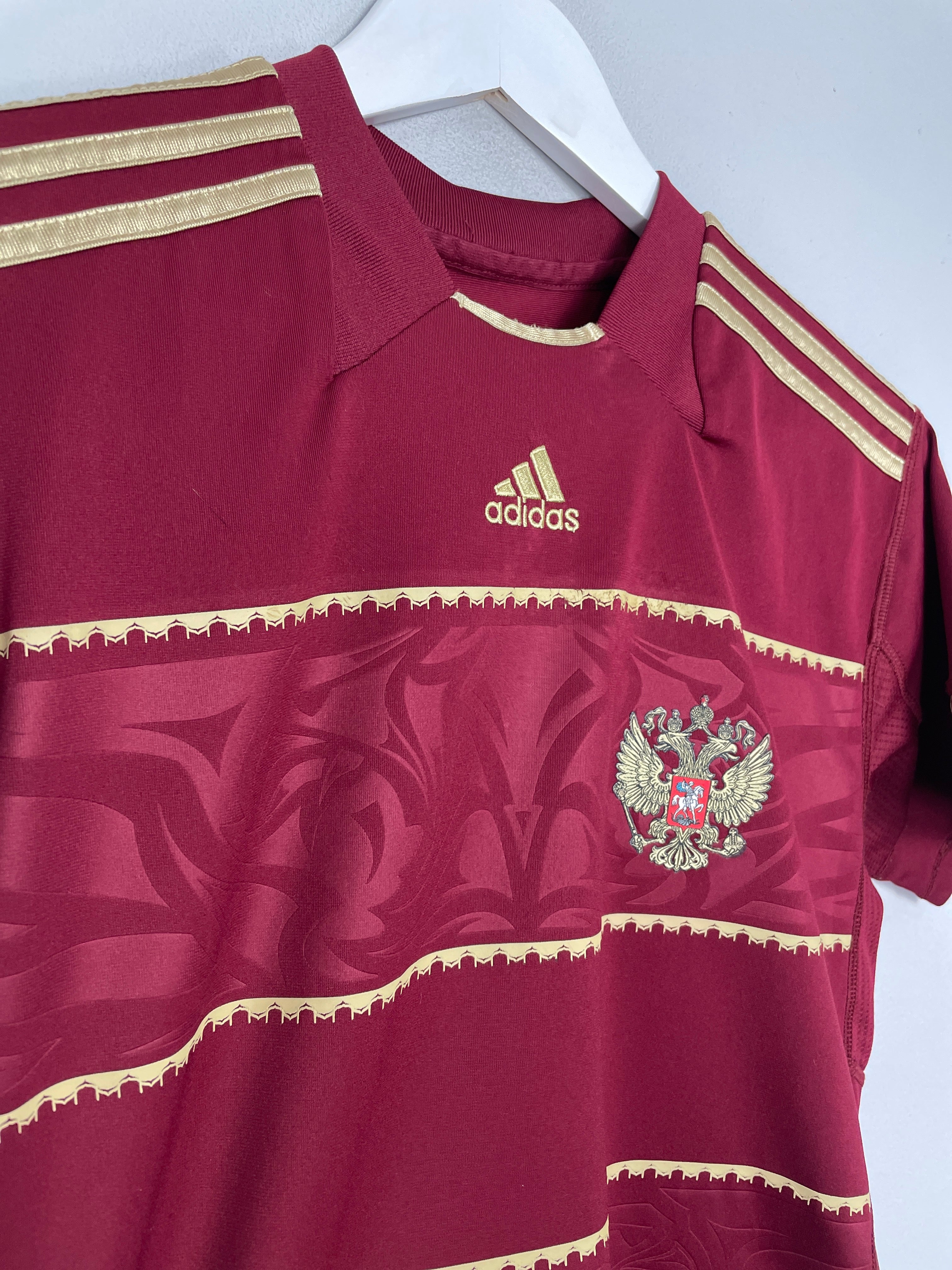 Shop 2009/10 RUSSIA HOME SHIRT (S) ADIDAS, classic football shirts, vintage football shirts & retro soccer jerseys at Cult Kits