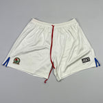 Shop 1994/95 BLACKBURN HOME SHORTS (XL) ASICS, classic football shirts, vintage football shirts & retro soccer jerseys at Cult Kits