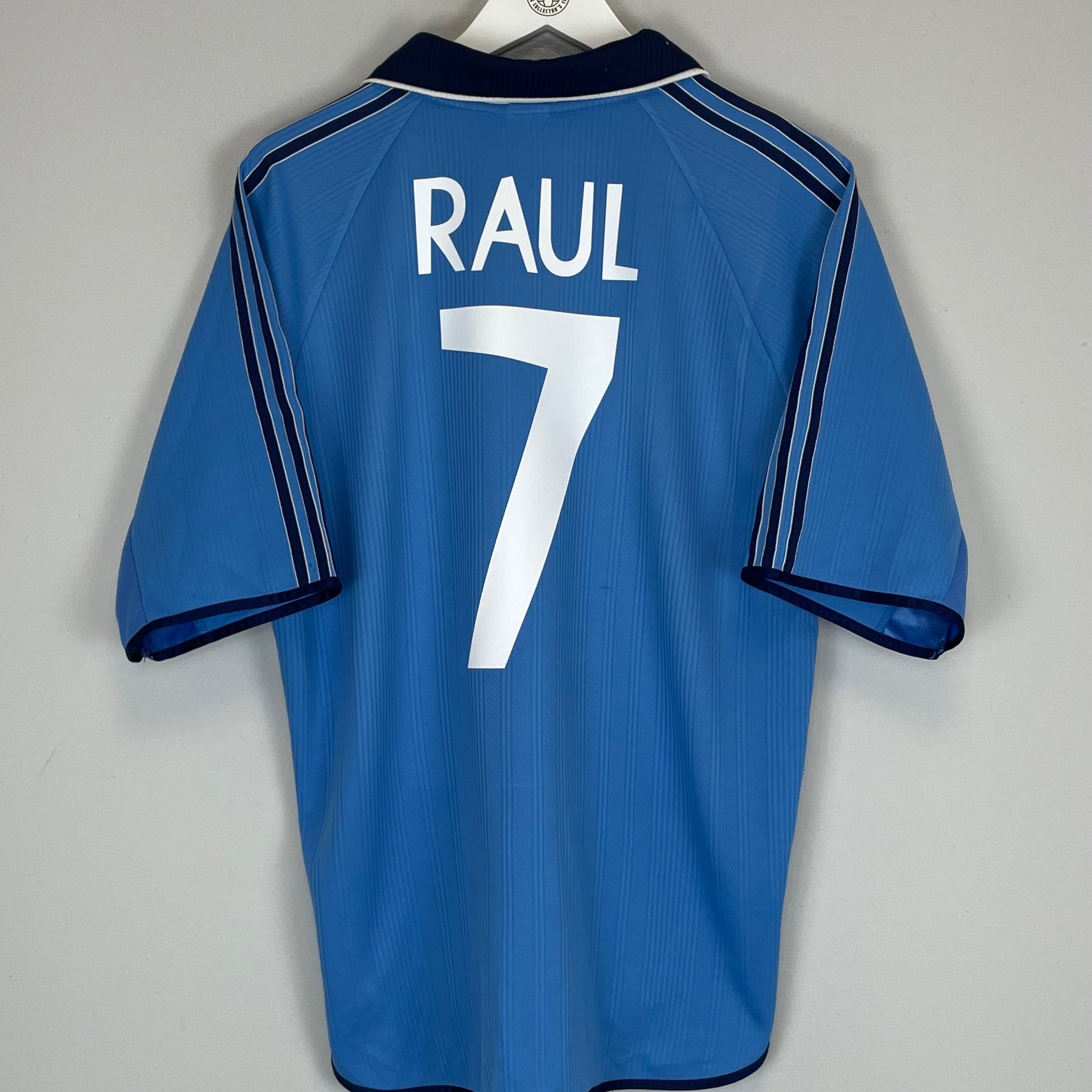 Shop 1999/00 REAL MADRID RAUL #7 THIRD SHIRT (M) ADIDAS, classic football shirts, vintage football shirts & retro soccer jerseys at Cult Kits