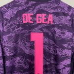 Shop 2019/20 MANCHESTER UNITED DE GEA #1 *AUTHENTIC* GK SHIRT (M) ADIDAS, classic football shirts, vintage football shirts & retro soccer jerseys at Cult Kits