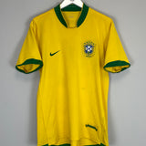 2006/07 BRAZIL HOME SHIRT (L) NIKE