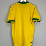 2006/07 BRAZIL HOME SHIRT (L) NIKE