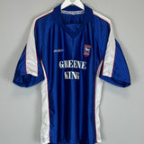 1999/01 IPSWICH TOWN HOLLAND #8 HOME SHIRT (XL) PUNCH