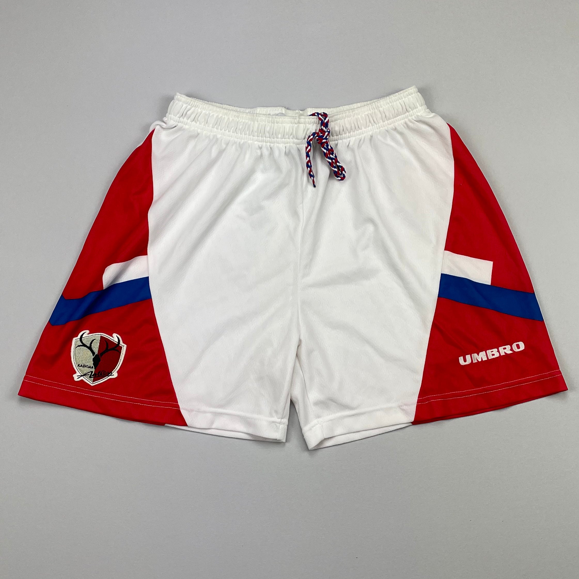 Shop 1997 KASHIMA ANTLERS SHORTS (XL) UMBRO, classic football shirts, vintage football shirts & retro soccer jerseys at Cult Kits