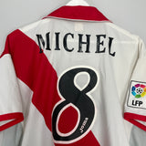 Shop 2004/05 RAYO VALLECANO MICHEL #8 HOME SHIRT (XL) JOMA, classic football shirts, vintage football shirts & retro soccer jerseys at Cult Kits