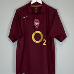 Shop 2005/06 ARSENAL HENRY #14 HOME SHIRT (L) NIKE, classic football shirts, vintage football shirts & retro soccer jerseys at Cult Kits