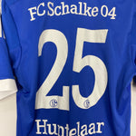 Shop 2012/14 SCHALKE HUNTELAAR #25 HOME SHIRT (S) ADIDAS, classic football shirts, vintage football shirts & retro soccer jerseys at Cult Kits
