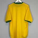 2000/02 BRAZIL HOME SHIRT (L) NIKE