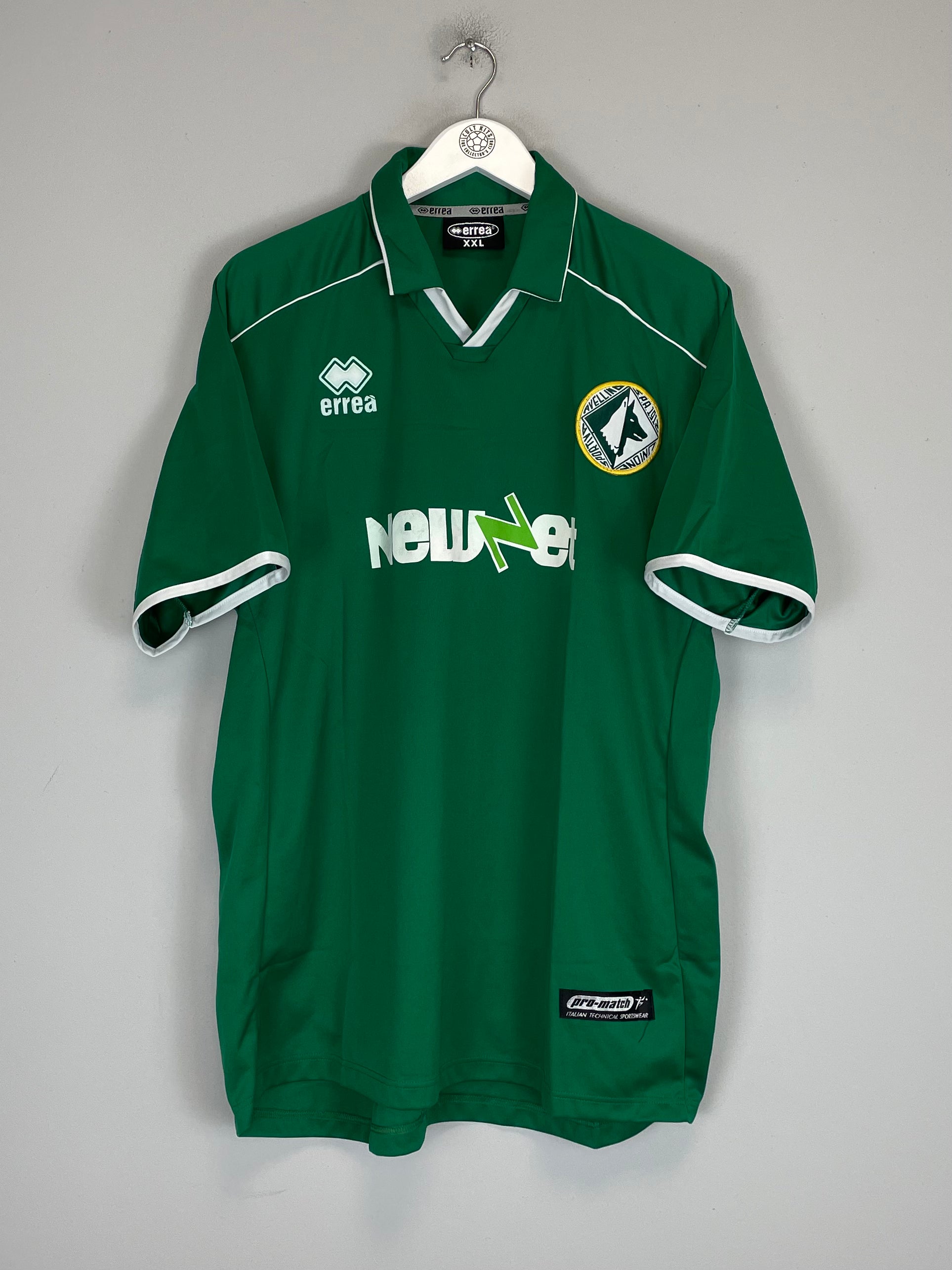 Shop 2002/03 AVELLINO HOME SHIRT (XXL) ERREA, classic football shirts, vintage football shirts & retro soccer jerseys at Cult Kits