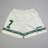 Shop 1997/98 MEXICO #7 SHORTS (L) ABA SPORT, classic football shirts, vintage football shirts & retro soccer jerseys at Cult Kits