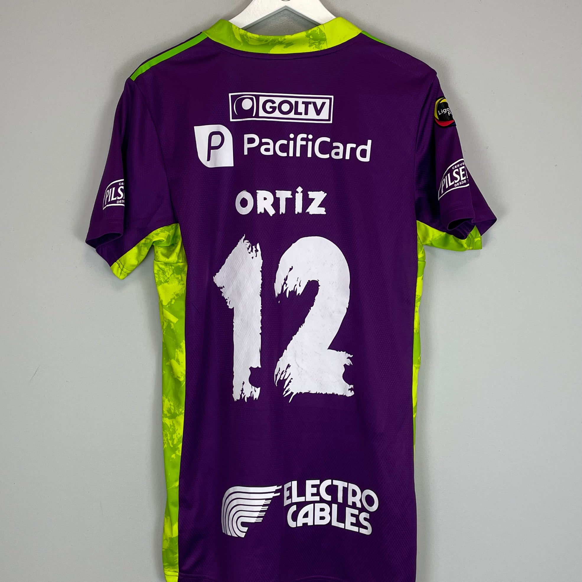 Shop 2019/20 EMELEC ORTIZ #12 *MATCH ISSUED* GK SHIRT (M) ADIDAS, classic football shirts, vintage football shirts & retro soccer jerseys at Cult Kits
