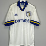 1993/95 PARMA *MINT* HOME SHIRT (L) UMBRO