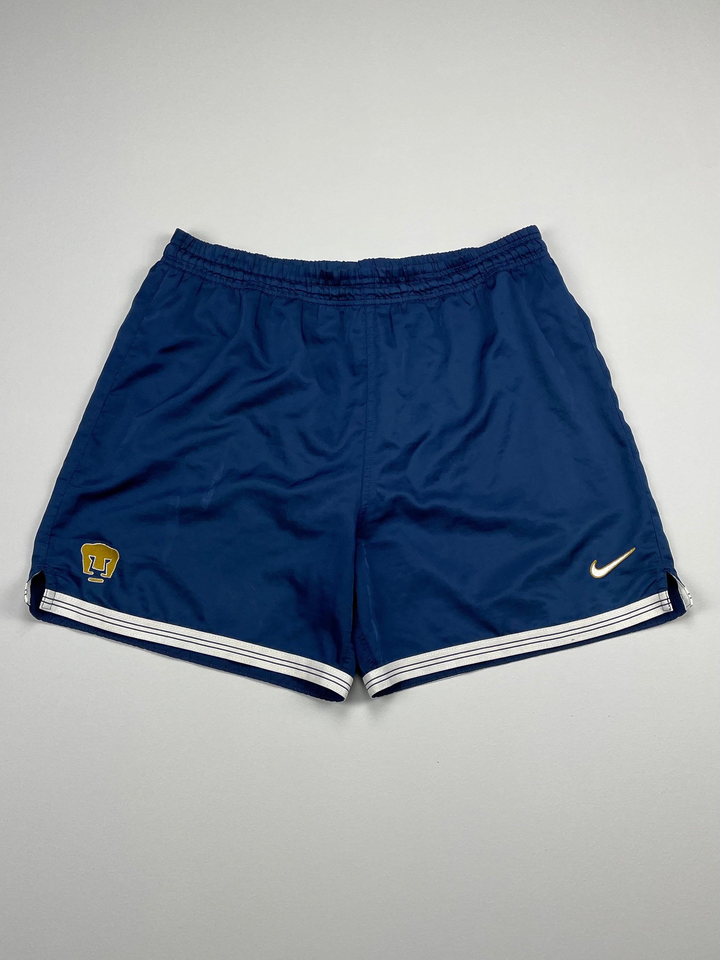 Shop 2000/02 PUMAS SHORTS (XL) NIKE, classic football shirts, vintage football shirts & retro soccer jerseys at Cult Kits