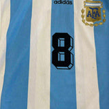 1998/99 Argentina Simeone #8 Home Shirt (L) Adidas