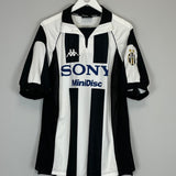 Shop 1997/98 JUVENTUS ZIDANE #21 HOME SHIRT (XL) KAPPA, classic football shirts, vintage football shirts & retro soccer jerseys at Cult Kits