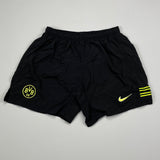 Shop 1996/97 DORTMUND HOME SHORTS (M) NIKE, classic football shirts, vintage football shirts & retro soccer jerseys at Cult Kits
