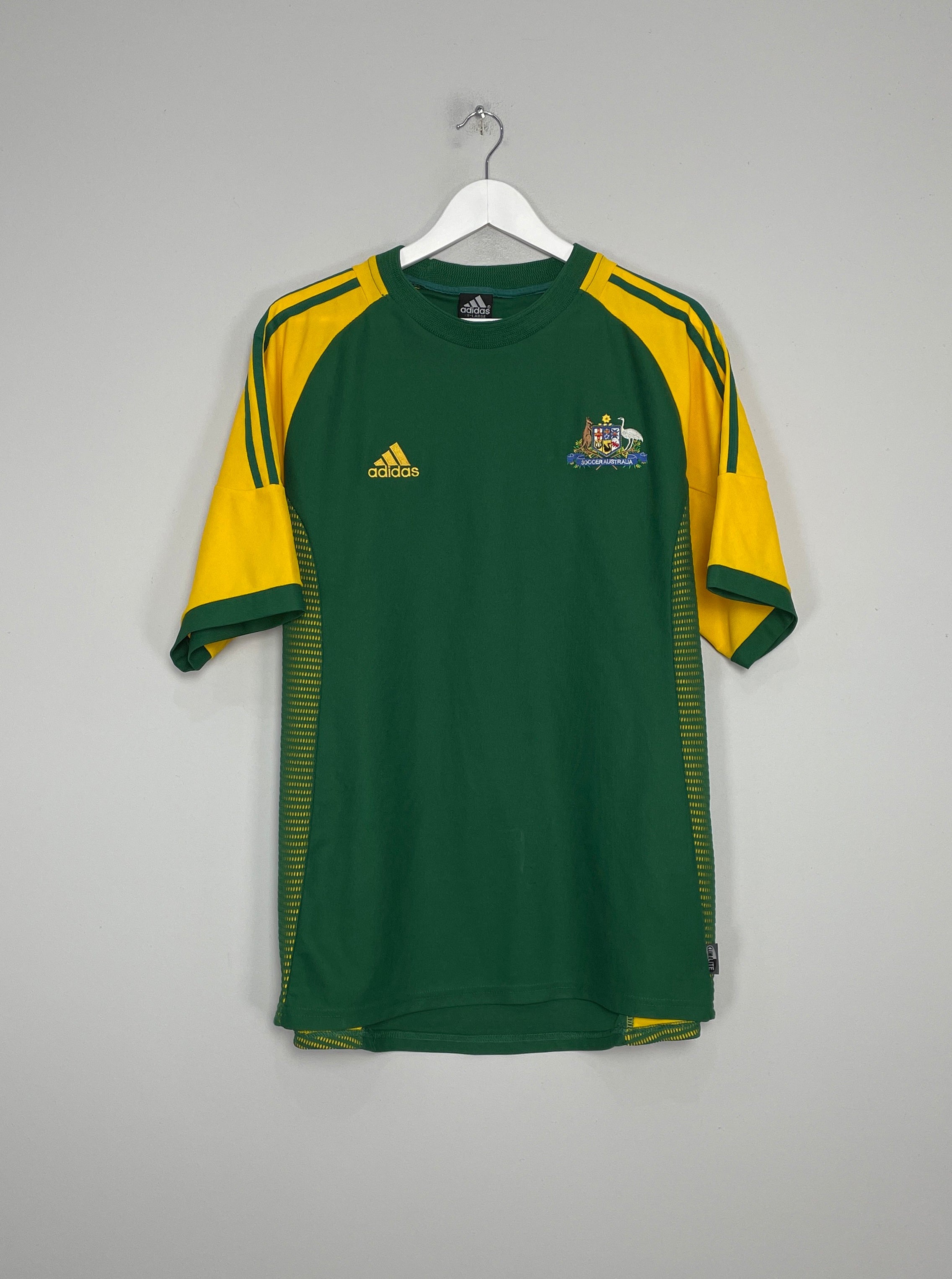 Shop 2002/04 AUSTRALIA AWAY SHIRT (XXL) ADIDAS, classic football shirts, vintage football shirts & retro soccer jerseys at Cult Kits