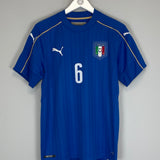 2016/17 ITALY CANDREVA #6 HOME SHIRT (M) PUMA