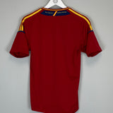 Shop 2011/12 SPAIN HOME SHIRT (S) ADIDAS, classic football shirts, vintage football shirts & retro soccer jerseys at Cult Kits