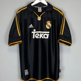 1999/01 REAL MADRID MORIENTES #9 AWAY SHIRT (M) ADIDAS
