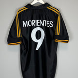 1999/01 REAL MADRID MORIENTES #9 AWAY SHIRT (M) ADIDAS