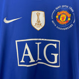 Shop 2008/09 MANCHESTER UNITED RONALDO #7 THIRD SHIRT (XL) NIKE, classic football shirts, vintage football shirts & retro soccer jerseys at Cult Kits