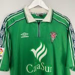 Shop 1999/00 CORDOBA RAFA NAVARRO #10 *SIGNED* AWAY SHIRT (XL) UMBRO, classic football shirts, vintage football shirts & retro soccer jerseys at Cult Kits
