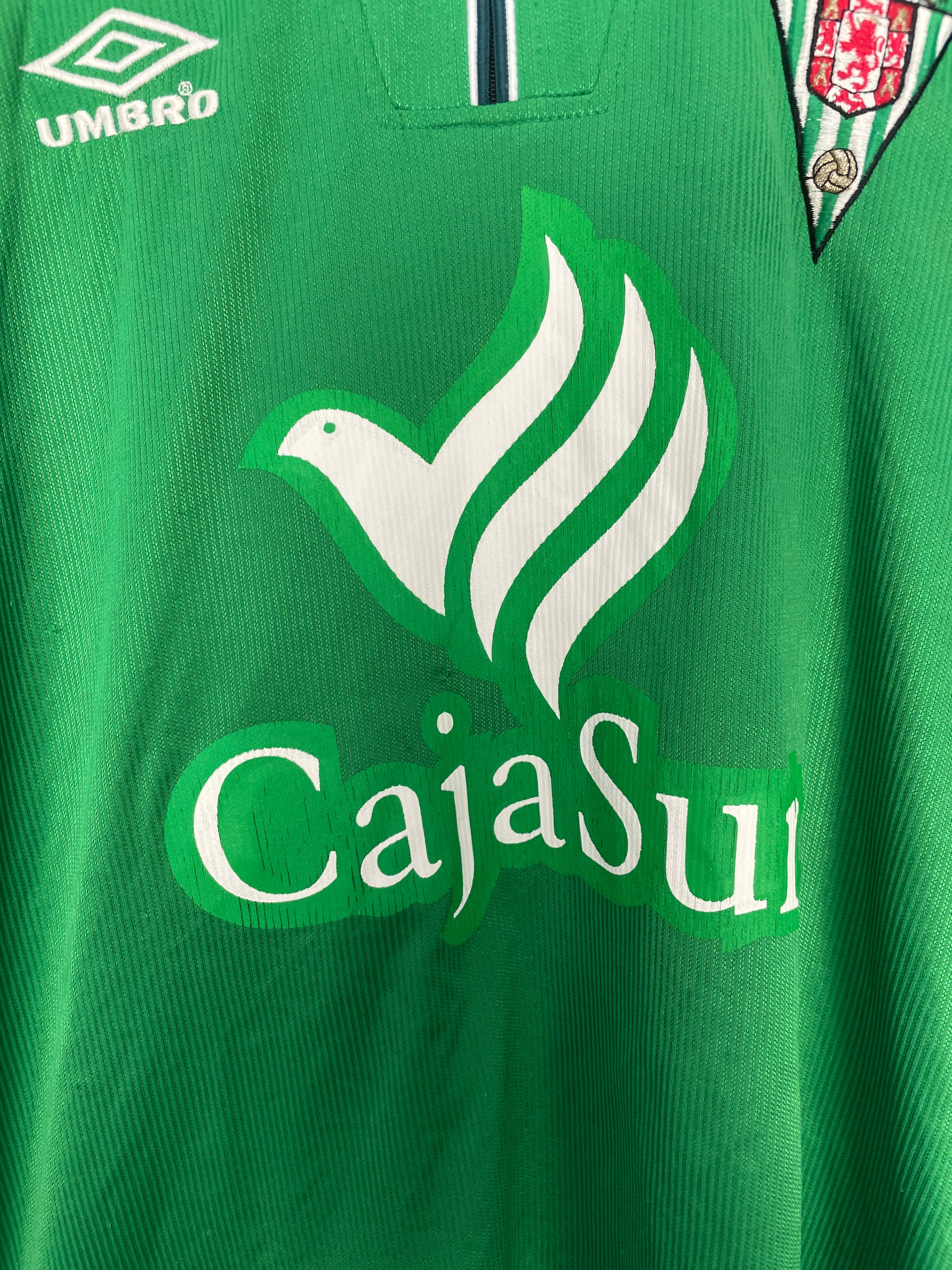 Shop 1999/00 CORDOBA RAFA NAVARRO #10 *SIGNED* AWAY SHIRT (XL) UMBRO, classic football shirts, vintage football shirts & retro soccer jerseys at Cult Kits