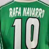 Shop 1999/00 CORDOBA RAFA NAVARRO #10 *SIGNED* AWAY SHIRT (XL) UMBRO, classic football shirts, vintage football shirts & retro soccer jerseys at Cult Kits