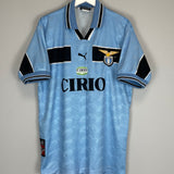 1998/00 LAZIO SIMEONE #14 HOME SHIRT (XL) PUMA