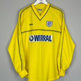 2002/04 TRANMERE ROVERS L/S AWAY SHIRT (XL) XARA