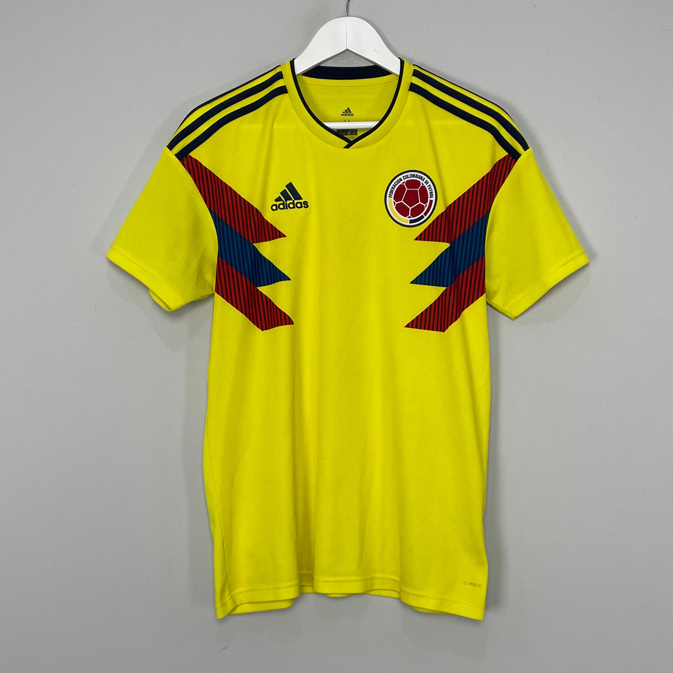Shop 2018/19 COLOMBIA FALCAO #9 HOME SHIRT (M) ADIDAS, classic football shirts, vintage football shirts & retro soccer jerseys at Cult Kits