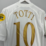Shop 2004/06 ITALY TOTTI #10 AWAY SHIRT (S) PUMA, classic football shirts, vintage football shirts & retro soccer jerseys at Cult Kits