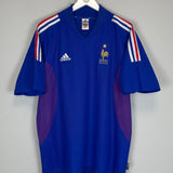 2002/04 FRANCE #22 HOME SHIRT (XL) ADIDAS