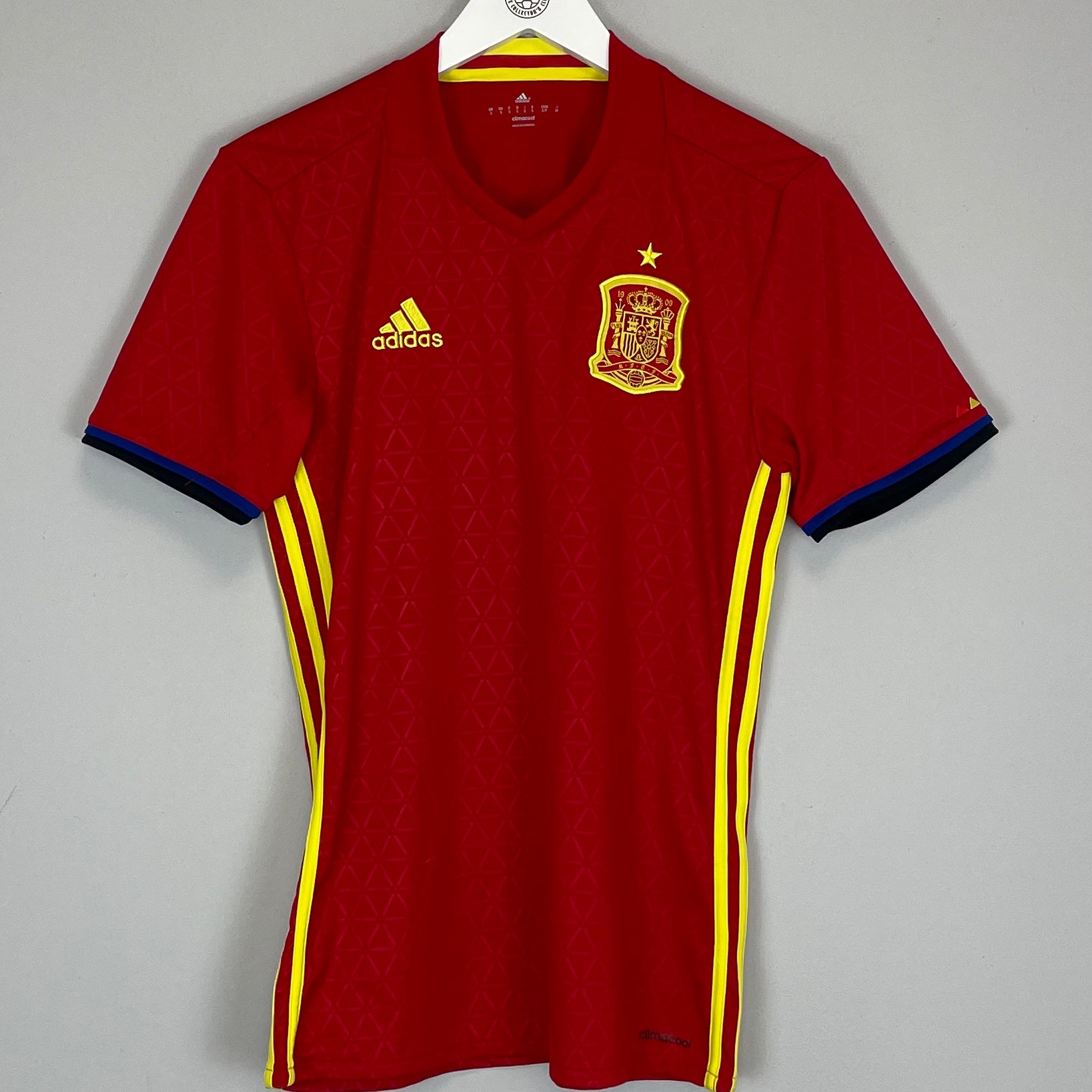 Shop 2016/17 SPAIN HOME SHIRT (S) ADIDAS, classic football shirts, vintage football shirts & retro soccer jerseys at Cult Kits