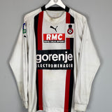 2004/05 NICE ECHOUAFNI #6 L/S *MATCH WORN* AWAY SHIRT (L) PUMA