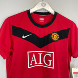 2009/10 MANCHESTER UNITED *BNWT* HOME SHIRT (L.WOMENS) NIKE