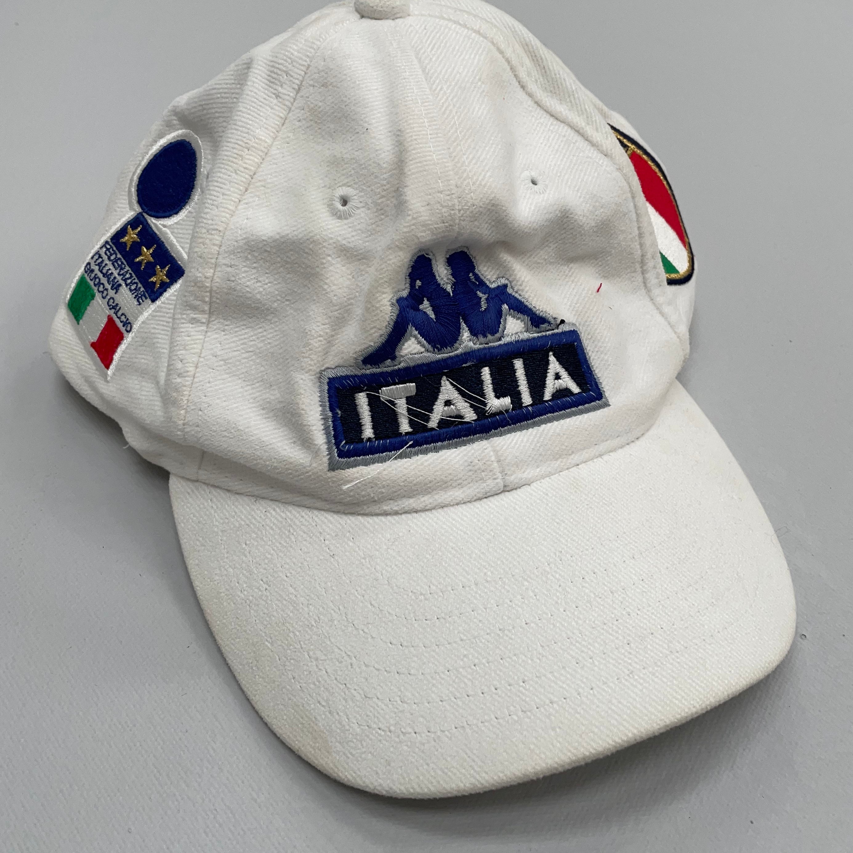 Shop 1996/98 ITALY KAPPA CAP, classic football shirts, vintage football shirts & retro soccer jerseys at Cult Kits