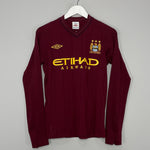 Shop 2012/13 MANCHESTER CITY L/S AWAY SHIRT (S) UMBRO, classic football shirts, vintage football shirts & retro soccer jerseys at Cult Kits