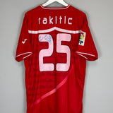 2010/11 SEVILLA RAKITIC #25 *SIGNED* AWAY SHIRT (XL) JOMA