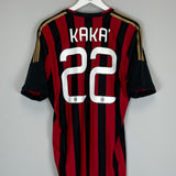 2013/14 AC MILAN KAKA #22 HOME SHIRT (L) ADIDAS