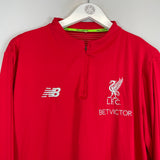 2018/19 LIVERPOOL 1/4 ZIP (XL) NEW BALANCE
