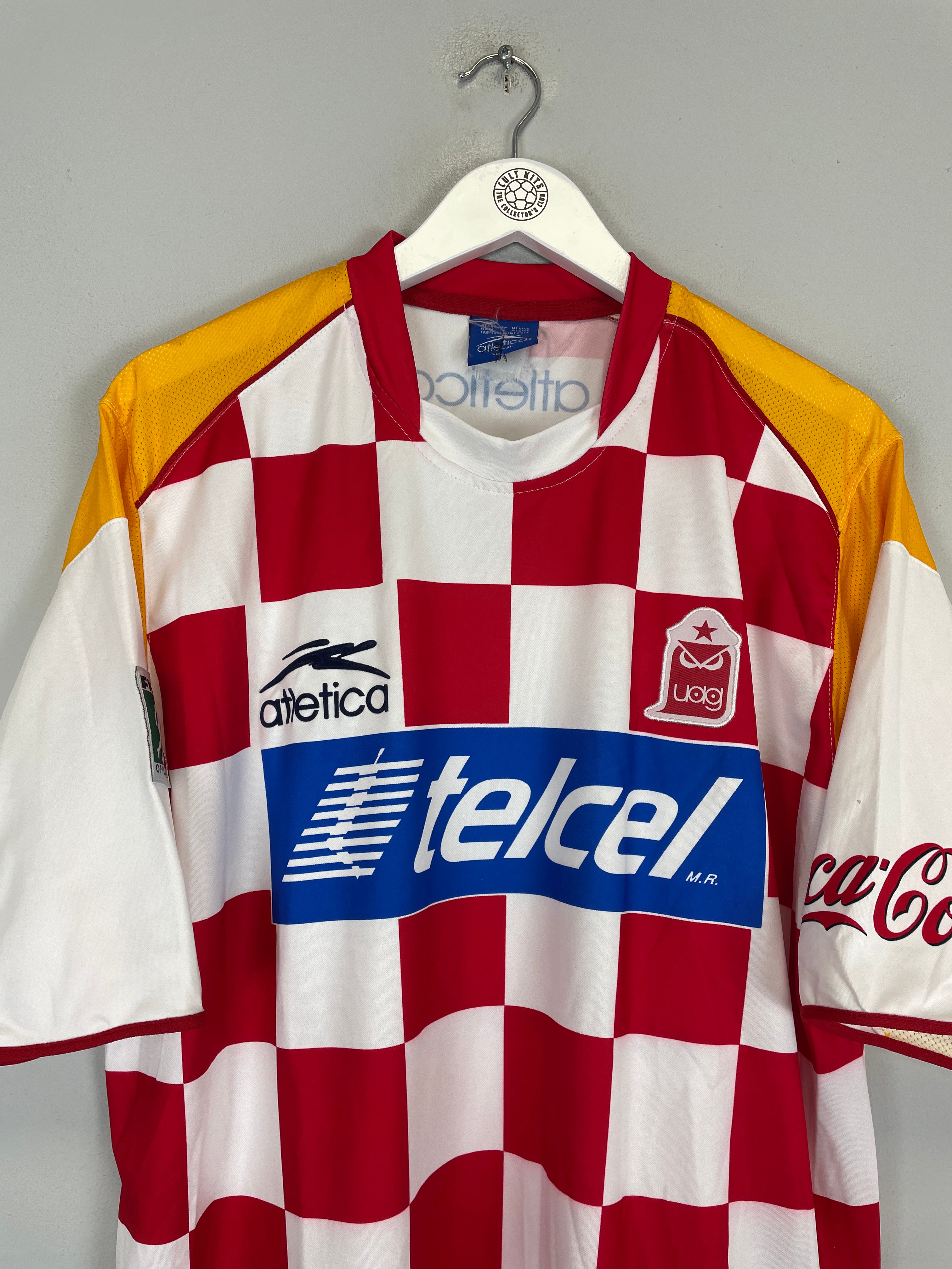 Shop 2000/01 TECOS FC HOME SHIRT (XL) ATLETICA, classic football shirts, vintage football shirts & retro soccer jerseys at Cult Kits