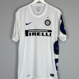 2010/11 INTER MILAN ETO'O #9 AWAY SHIRT (L) NIKE
