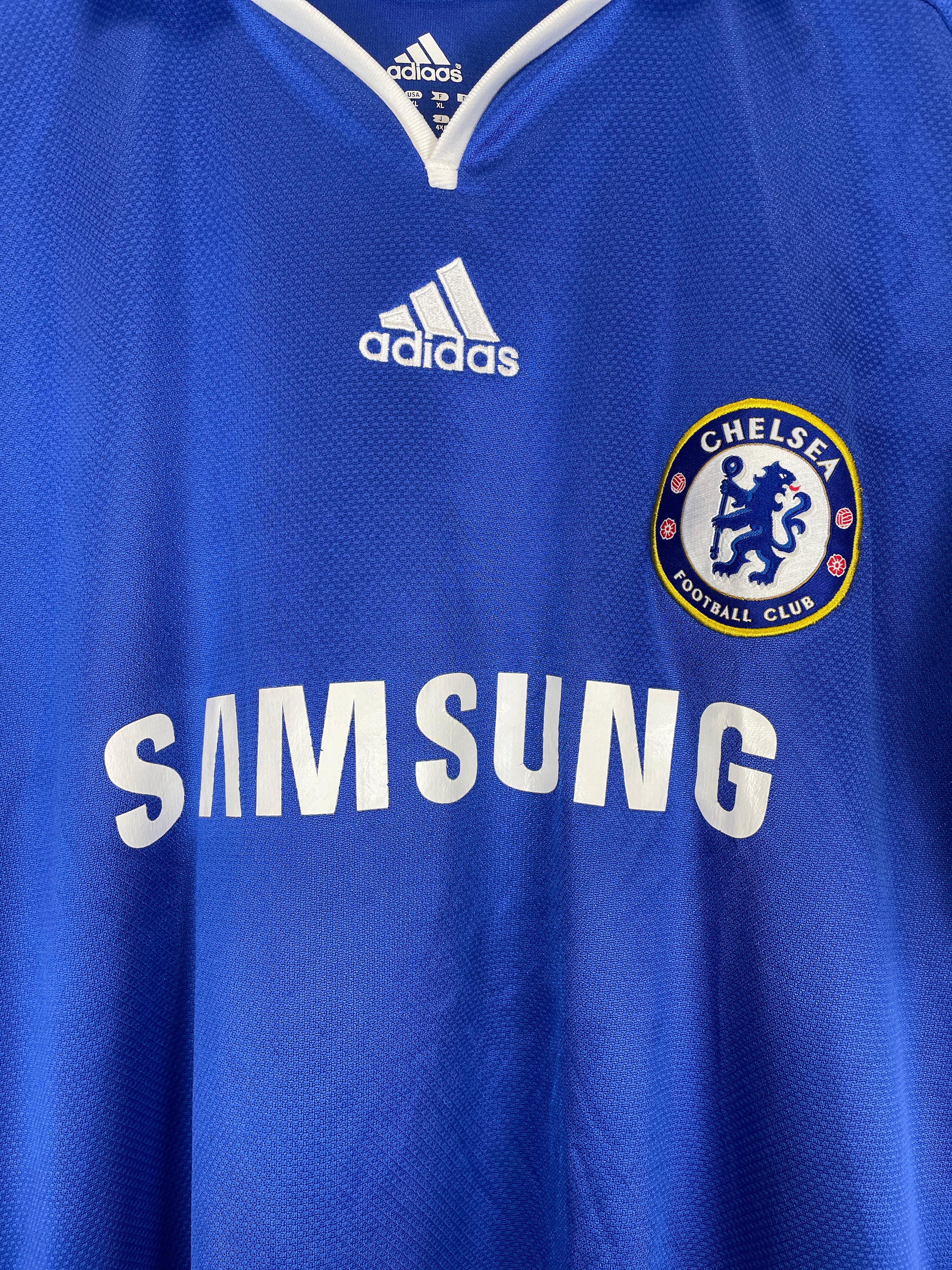 Shop 2008/09 CHELSEA BALLACK #13 HOME SHIRT (XL) ADIDAS, classic football shirts, vintage football shirts & retro soccer jerseys at Cult Kits