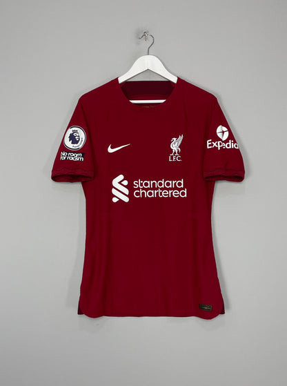 2022/23 LIVERPOOL LUIS DIAZ *MATCH ISSUED v BOURNEMOUTH* HOME SHIRT (L) NIKE