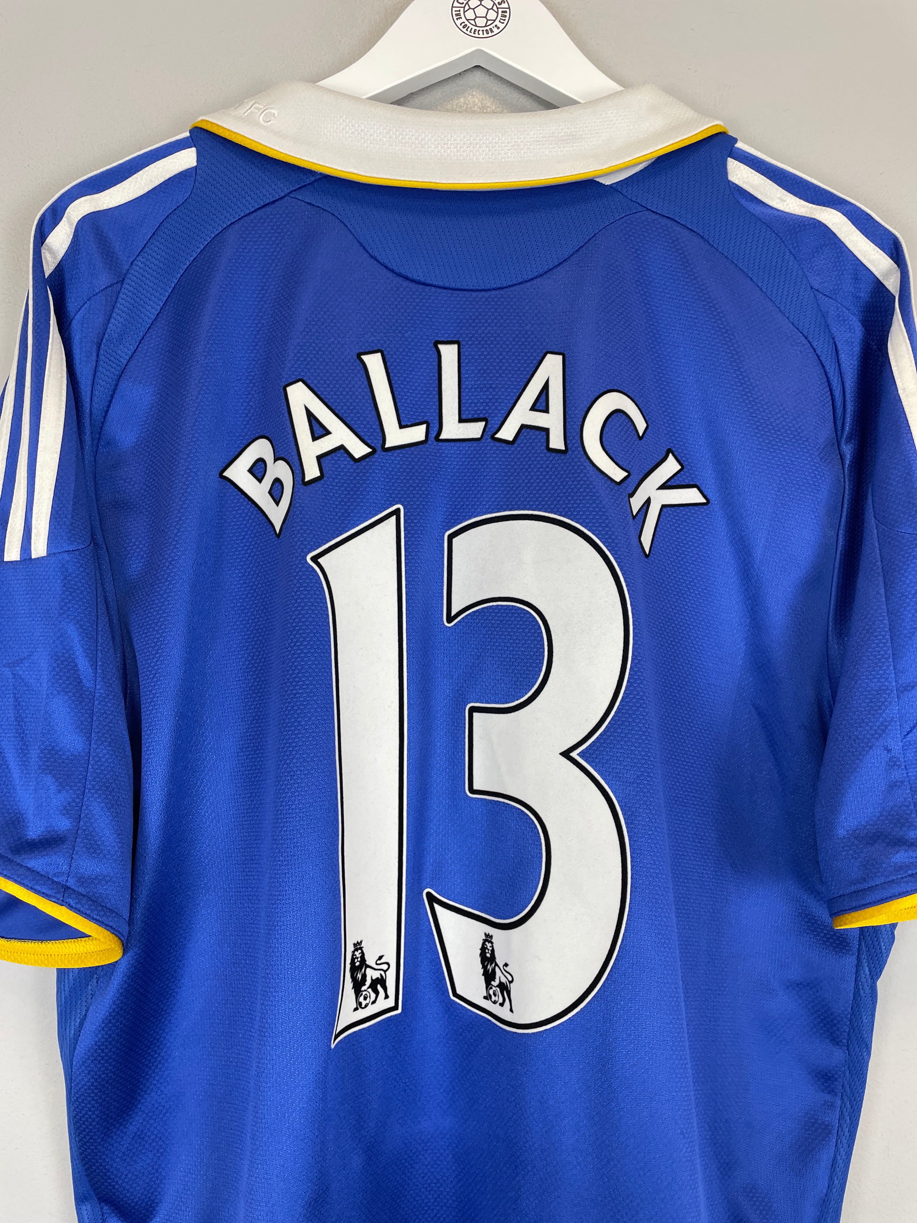 Shop 2008/09 CHELSEA BALLACK #13 HOME SHIRT (XL) ADIDAS, classic football shirts, vintage football shirts & retro soccer jerseys at Cult Kits