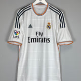 Shop 2013/14 REAL MADRID RONALDO #7 HOME SHIRT (L) ADIDAS, classic football shirts, vintage football shirts & retro soccer jerseys at Cult Kits