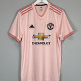 2018/19 MANCHESTER UNITED MCTOMINAY #39 AWAY SHIRT (L) ADIDAS