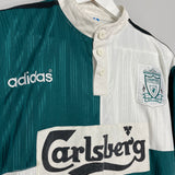 1995/96 LIVERPOOL AWAY SHIRT (L) ADIDAS